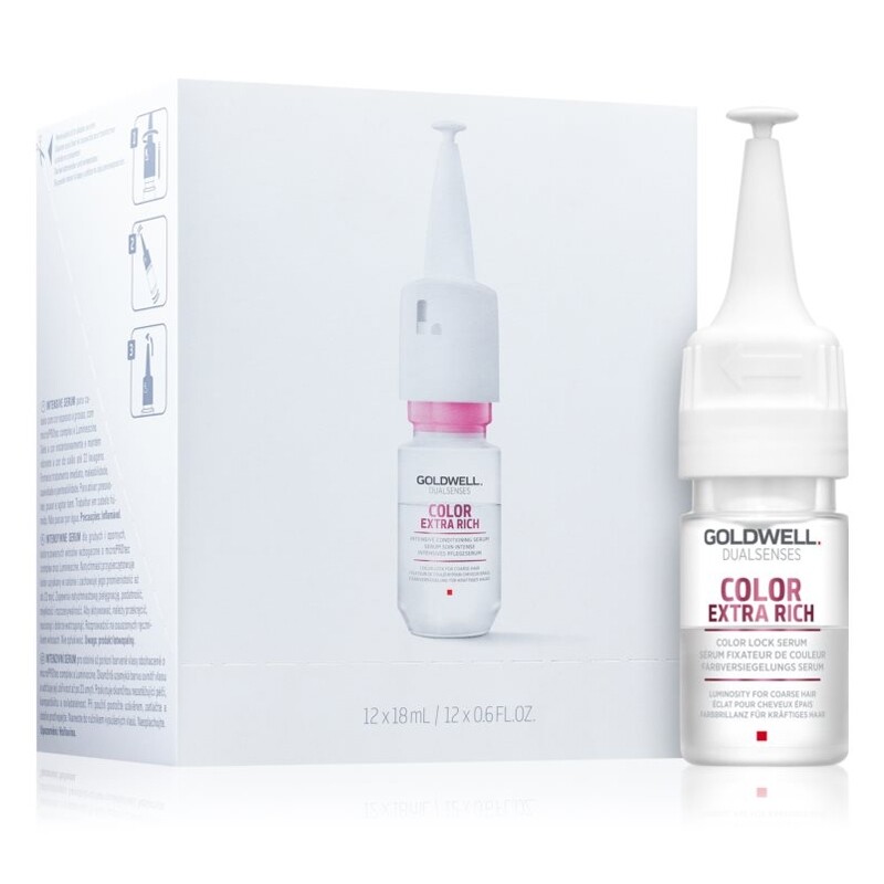 Trattamento Per Capelli Colorati GOLDWELL DS Color Extra Rich Serum 12x18ml