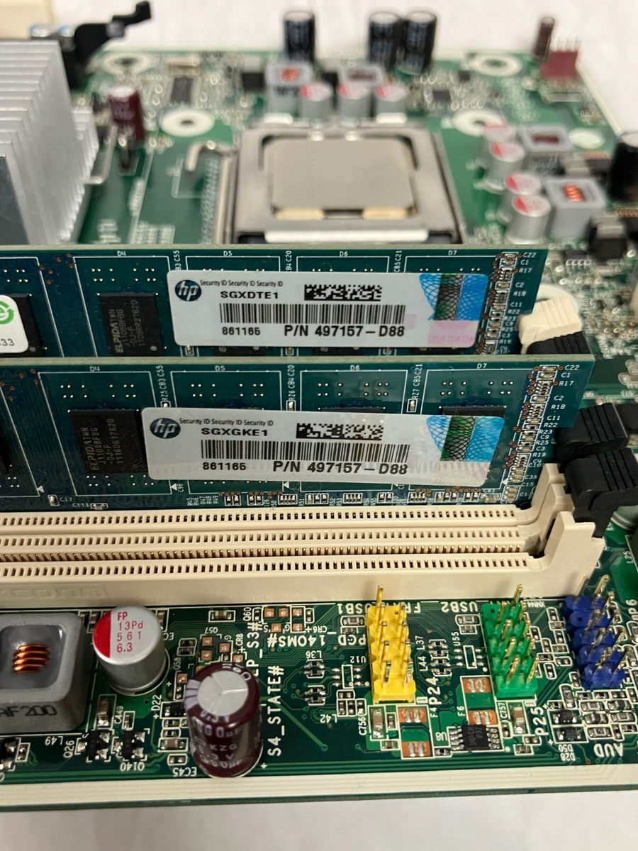 Carte mere HP 536883-001 536455-001 REV 0E sans plaque HP 8080 Carte mere HP 536883-001 536455-001 REV 0E sans plaque HP 8080