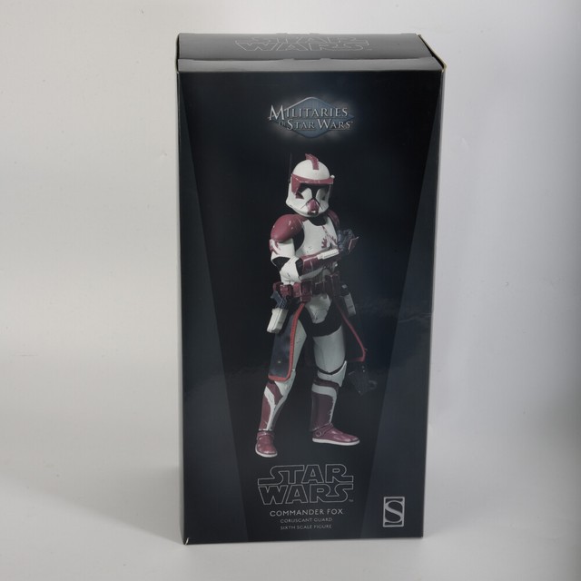 Sideshow Collectibles Star Wars Commander Fox Coruscant Guard Only 1 on EBAY for sale online | eBay