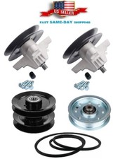 For Mtd White Ztt1850 Lt1855 Lt1650 Lt1800 Spindle Pulley Belt Complete 42