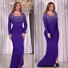 Evening Party Luxury Rhinestone Women African Dashiki Long Dresses Bodycon Gown