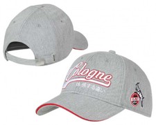 1. FC Köln Basecap - Lindenallee - grau Kappe Cologne Cap Schildmütze