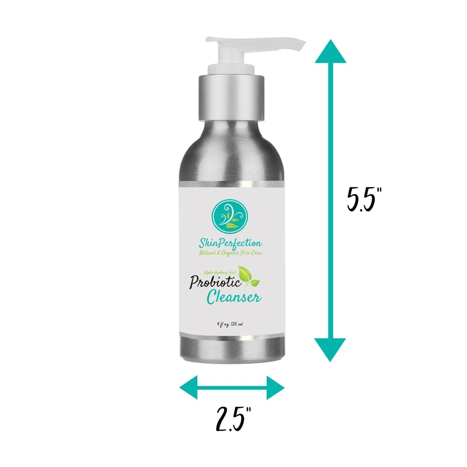 Alpha Hydroxy Acid Probiotic Cleanser Lactic Salicylic Gel Exfoliating Refines - Image 3 of 3