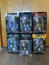 Toa Inika Complete Set Of 6 With Canisters & Instructions 