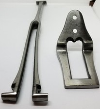 Soporte de mesa de hoja caída de hierro JUEGO DE 3 PIEZAS Pleukharp tenedor barra gancho mesa comedor ki