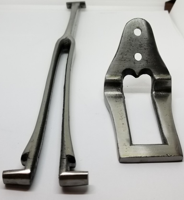 Iron Drop Leaf Table Support 3 PIECE SET Pleukharp fork bar hook table dining ki