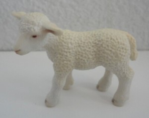Schleich Sheep Baby lamb Farm Animal Toy Model Figure 2003