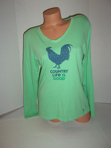 Life is Good Crusher Tee - Country Life Is Good M