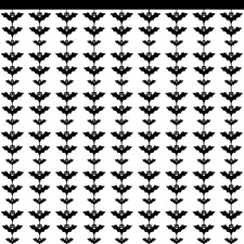 Halloween Decorations - Bats Black Tinsel Streamers Backdrop Banner