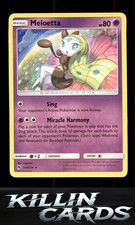 Meloetta 104/214 Pokemon Rare SM - Lost Thunder Card NM
