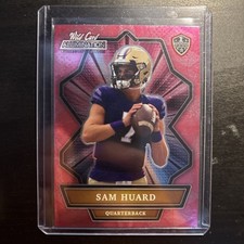 Sam Huard Pink Parallel 2021 Wild Card Alumination #ANBC-72 Huskies