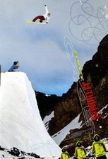 OAKLEY 2005 JJ Thomas snowboard promotional poster Excellent New Old Stock