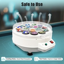 NEW Automatic Pool Balls Cleaner/Snooker Cleaner 16 Balls Billiard Ball Polisher