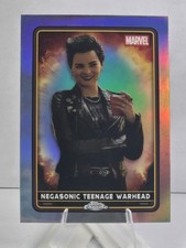 2025 Topps Chrome Deadpool Negasonic Teenage Warhead Refractor No. 26