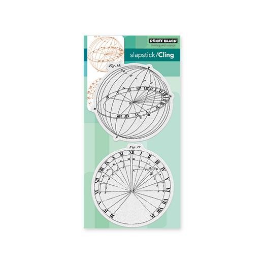 Penny Black Cling Rubber Stamps - Time 40-474
