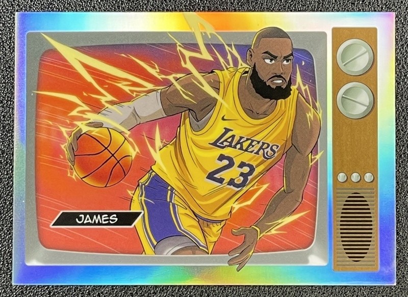 LEBRON JAMES 2025-26 BOWMAN BASKETBALL #NBA-A15 ANIME SSP LAKERS