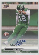 2023 Upper Deck CFL Auto Brett Lauther #3 Auto h3v