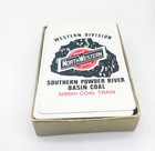 Vtg Chicago North Western Coal Train Playing Cards 2 Jokers & No Jack Of Hrt  — photo 5