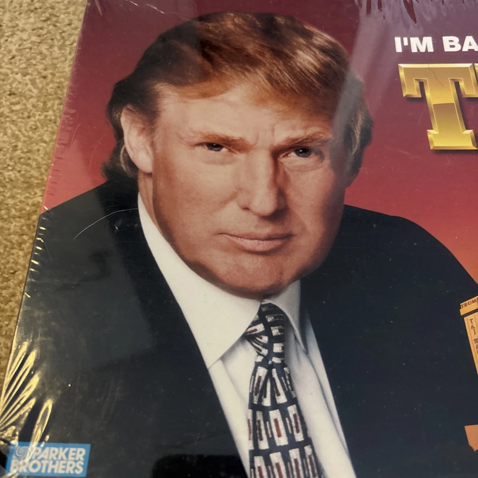 Donald Trump The Board Game Complete 2004 Vintage Parker Brothers - New & Sealed - Image 2 of 4