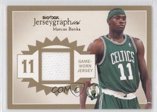 2003-04 Skybox Autographics Jerseygraphics Gold 8/50 Marcus Banks #J-MB 0v0