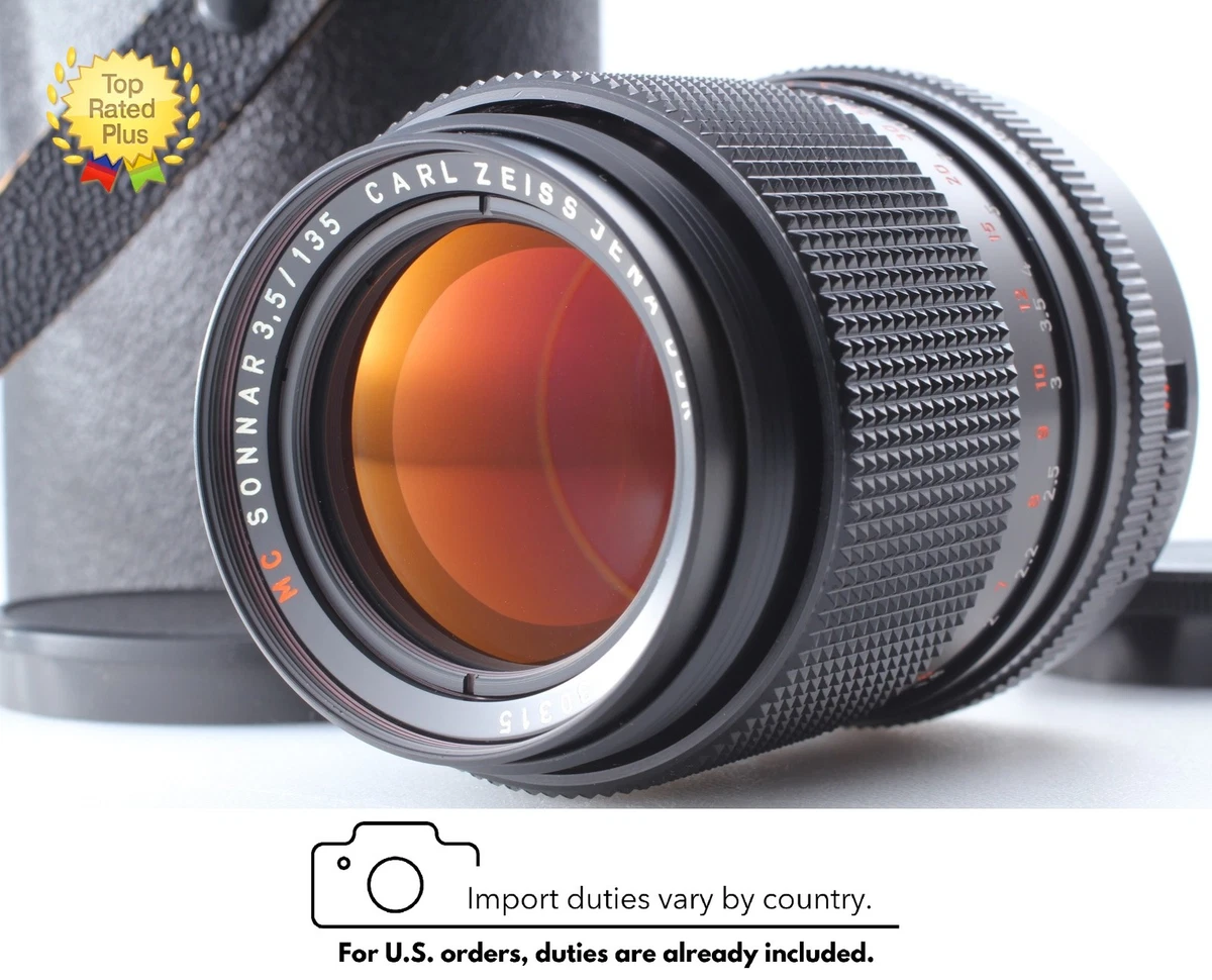 Carl Zeiss f/3.5 Camera Lenses 135mm Focal | eBay