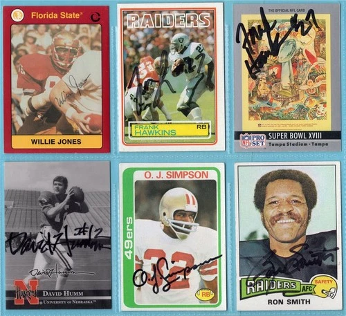OJ Simpson signed 1978 Topps card - 49ers, Bills, HOF, USC, Heisman