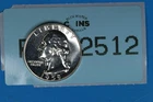 1959 25C WASHINGTON SILVER QUARTER DOLLAR PROOF RAW-2512