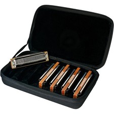 Hohner Marine Band Harmonica 5 Pack Keys G,C,A,D,E