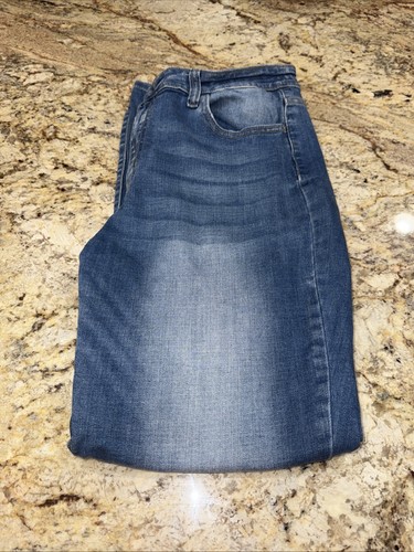 Zenana High Rise Straight Leg Denim Blue Jeans Boutique Womens size 31 EUC - Bild 15 von 20