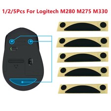 1/2/5 Set Optional 0.6mm Mouse Stickers Feet For Logitech M280 M275 M330 Mouse