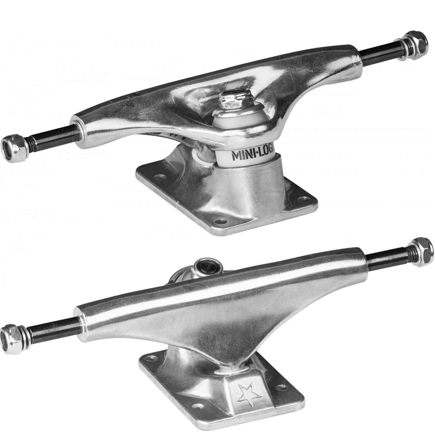 Mini Logo Truck 8.38 Polished RAW Skateboard Trucks (1PAIR=2