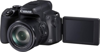 Canon Power Shot SX70 HS Compact Digital Camera Zoom Lens Black