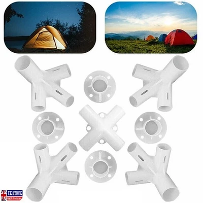 9x Spare Parts Feet Corner Center Connector Accessories for Gazebo Awning Tent