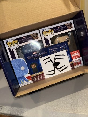 Funko Pop “Spider-Man: No Way Home” Marvel Collector Corps Size XL Shirt, Sealed