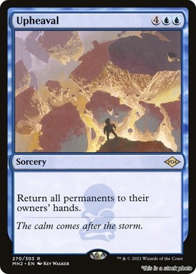 Upheaval (MH2 270), Normal, Modern Horizons 2, MTG