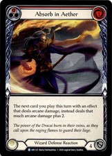 Absorb in Aether (Red) NM/M R ARC123 Arcane Rising Flesh and Blood