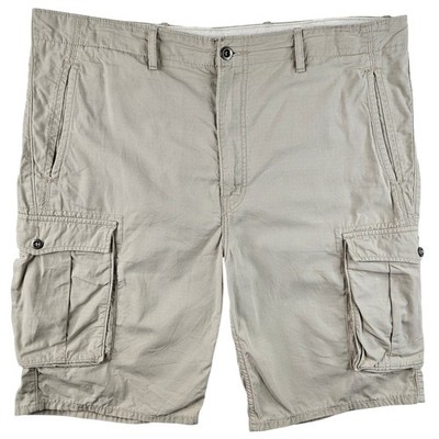 Levis Cargo Shorts Herren mehrere Taschen Ripstop Beige Größe W40