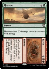 Heaven // Earth #230 *Normal* Commander: Outlaws of Thunder Junction - NM MTG