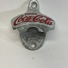 Coca Cola Wall Mount Bottle Opener Starr "X" Brown Co. Germany Coke 2