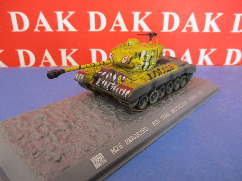 Die cast 1/72 Modellino Carro Armato M26 Pershing 6Th Tank Battalion Korea 1951 - Immagine 2 di 4