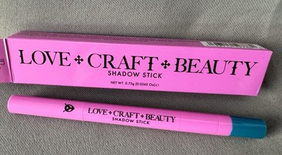 Love + Craft + Beauty Shadow Stick ~ COSMICA ~ ( Shimmery Teal) New In Box