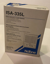 NuTone ISA-335L Radio Intercom w/ 5" Inside Speaker - Biscuit- Prepaid Shipping