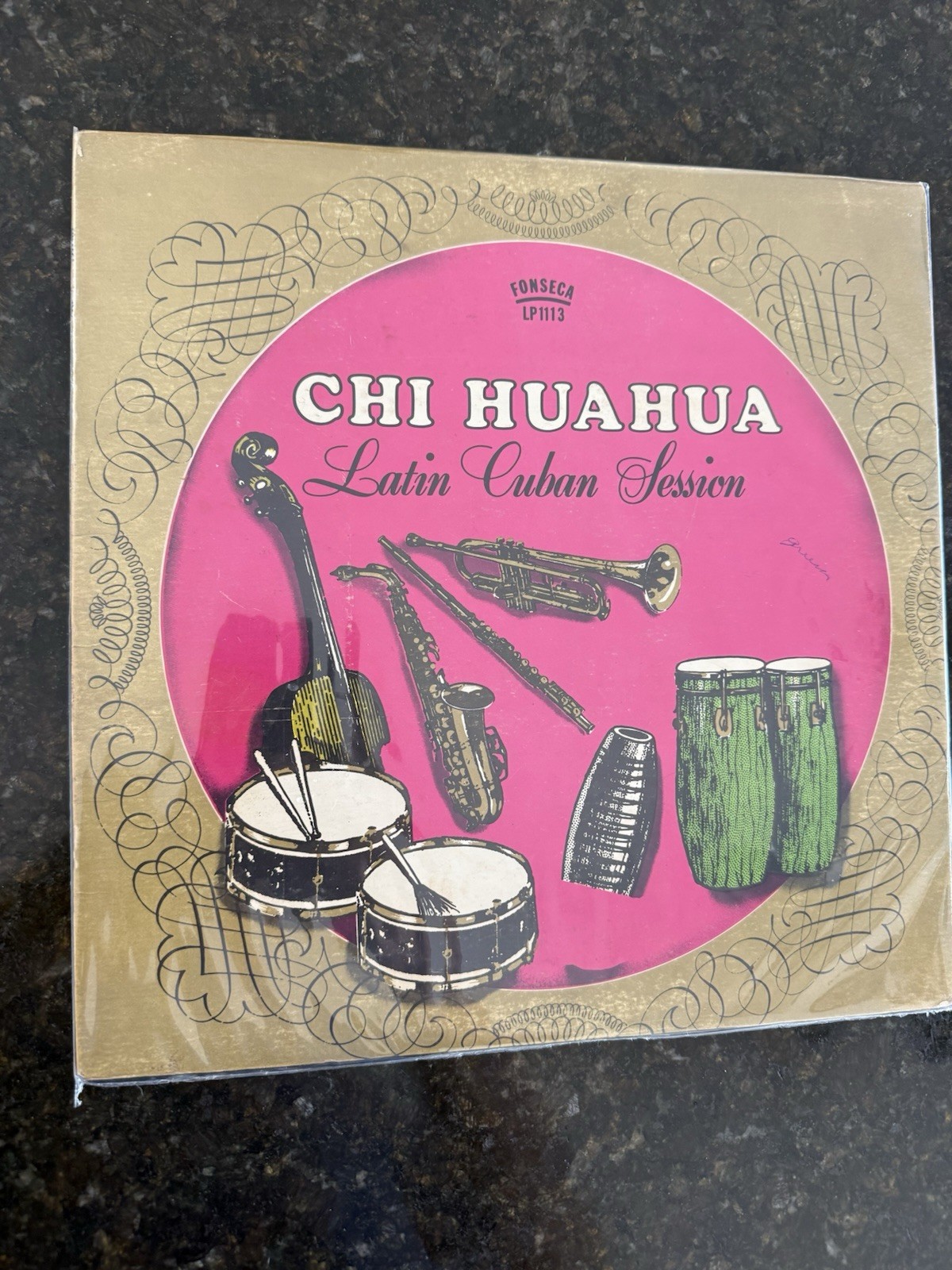CHI HUA HUA ALL STARS “ LATIN CUBAN SESSION “ ON ORIG FONSECA REC/VG+VINYL