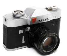 Alpa 11e camera w. Kern-Macro-Switar 1.8/50 AR lens