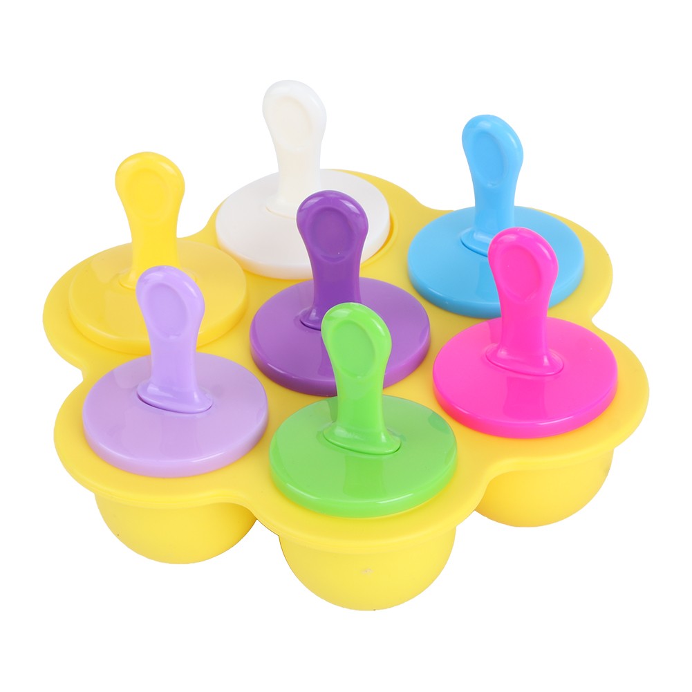 Household Reusable Silicone Ice Cream Molds DIY Making Mold Tool Kitchen