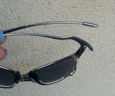 OAKLEY TITANIUM ICE IRIDIUM X METAL WITH Slash Strap Read | eBay