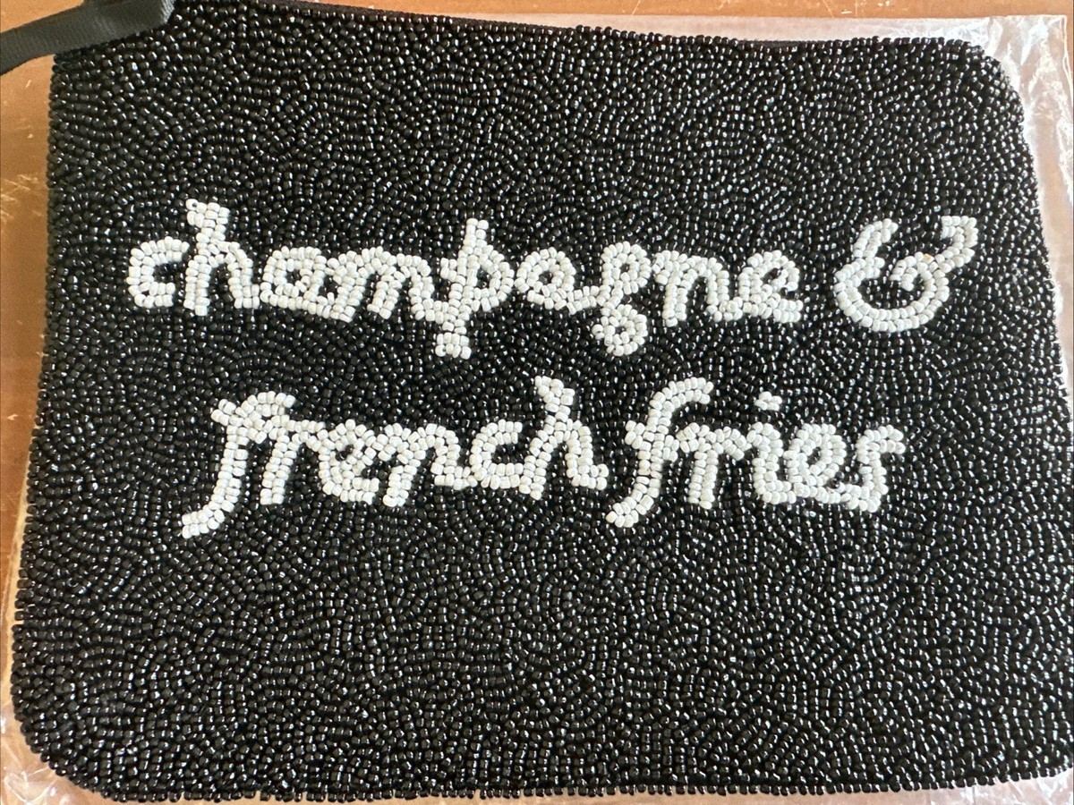 keiCD詰め合わせ Champagne and French Fries Beaded Clutch - Kate Spade NY x Target