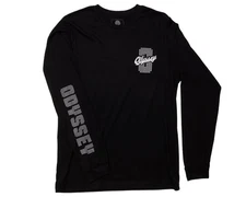 Odyssey Lite Board Long Sleeve T-Shirt (Black/Metallic Silver)