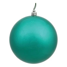 Vickerman 3" Plastic Ball Ornaments in Candy Seafoam Green (Set of 12)