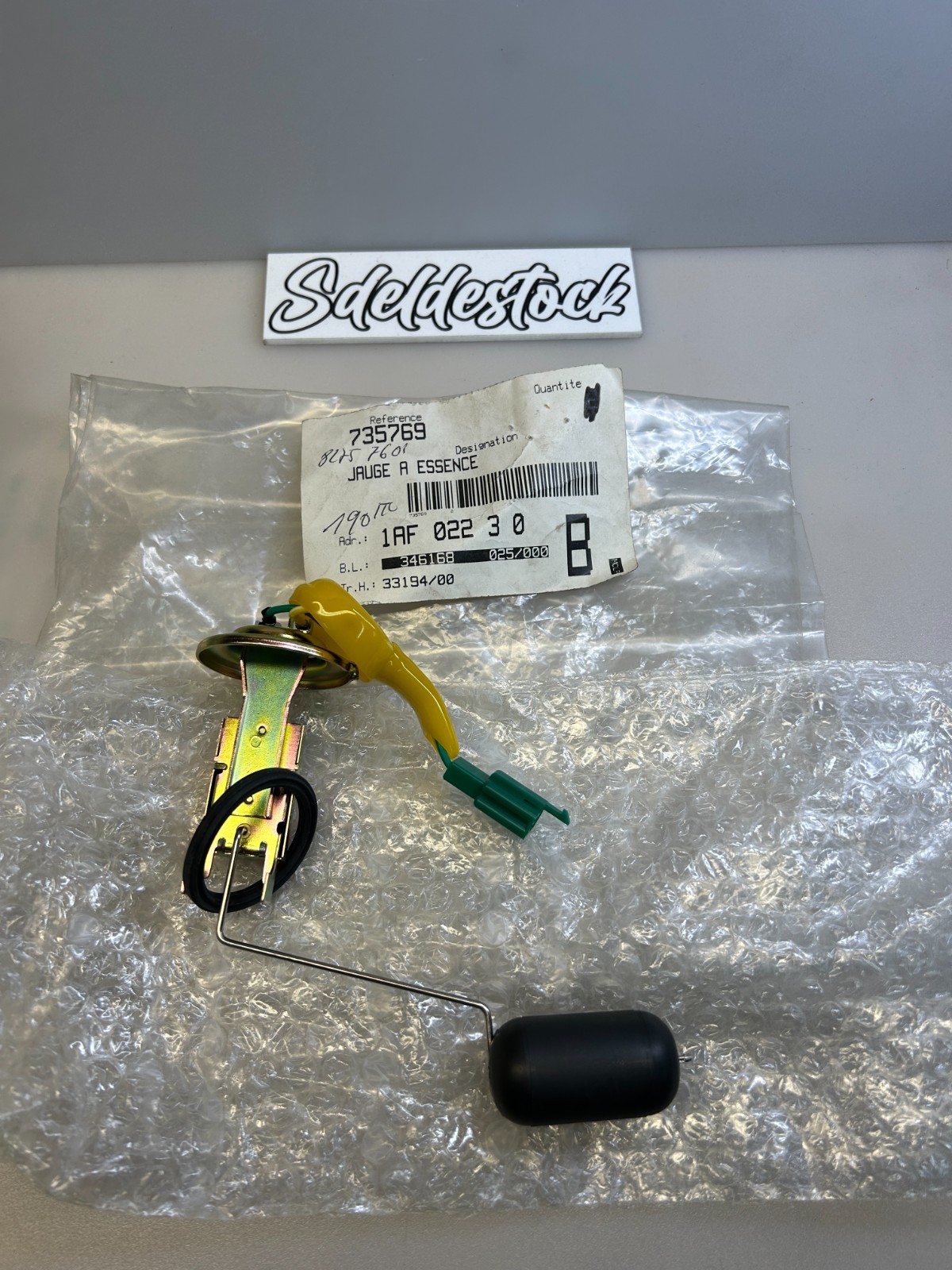 Jauge essence Peugeot 50cc à capteur haute précision 12V
